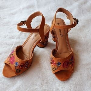 Francesca's Embridered Heels